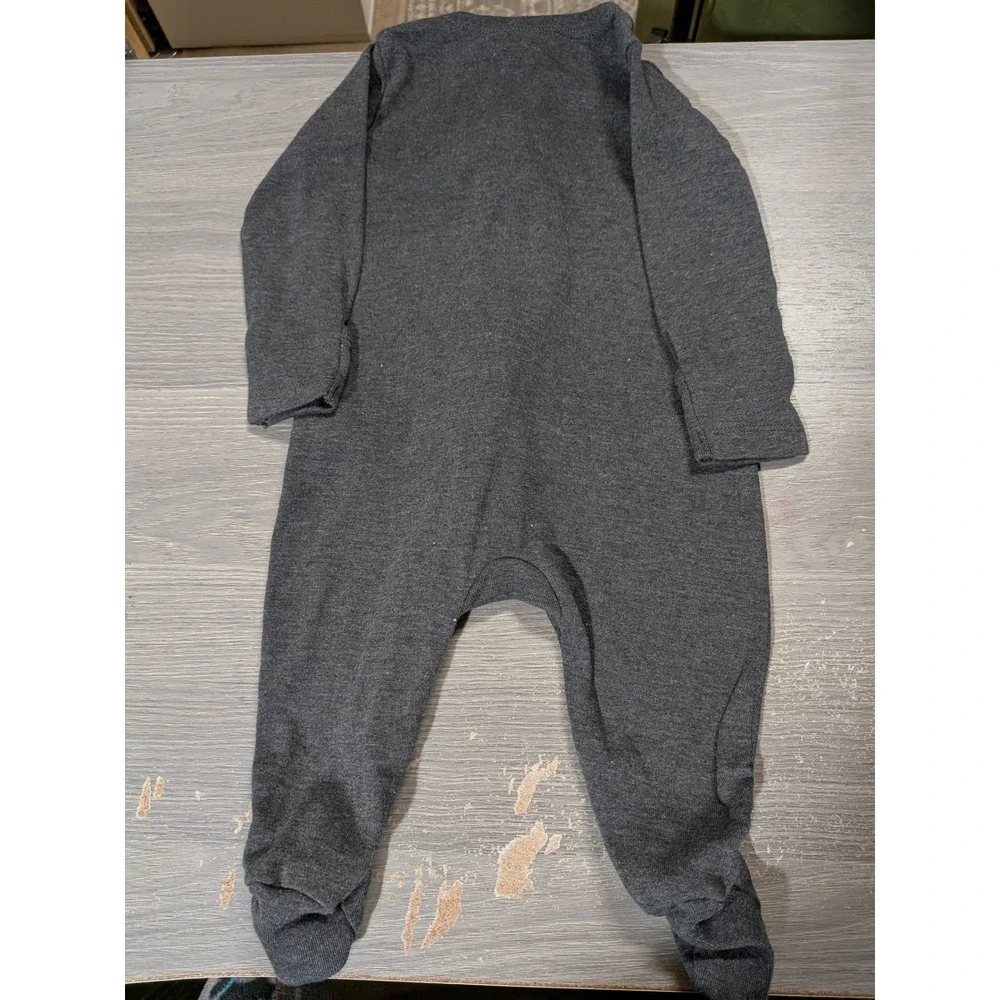 Old Navy 5 Footed Sleepers 2-Way Zip Mittens Blue Green Navy Baby Rompers